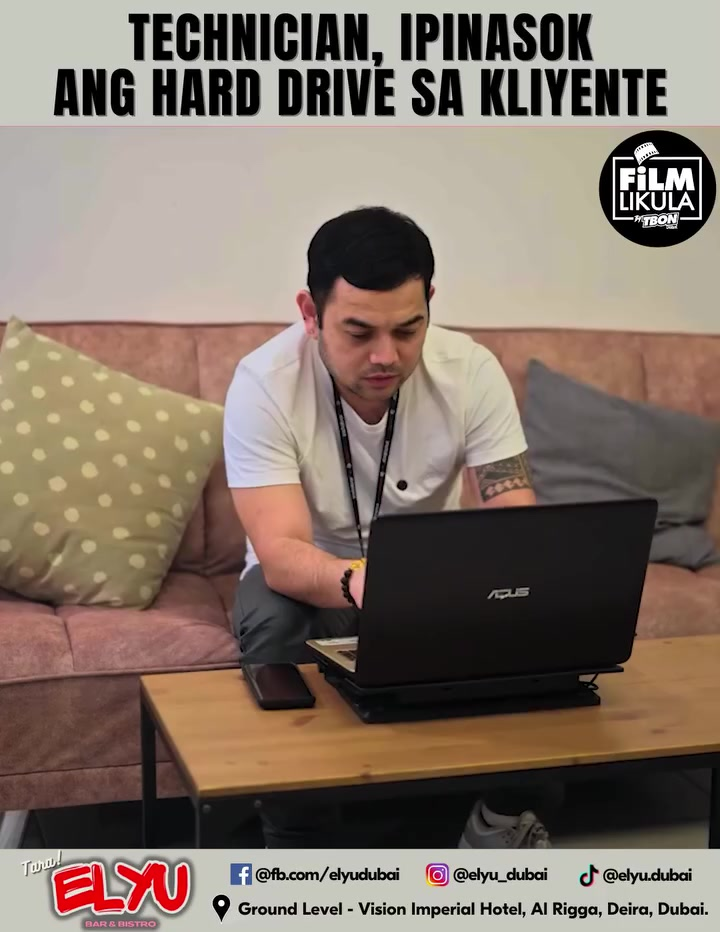 [MGA EPISOD] 125P0722 techniclan, lplnasok ang hard drive sa kllyente